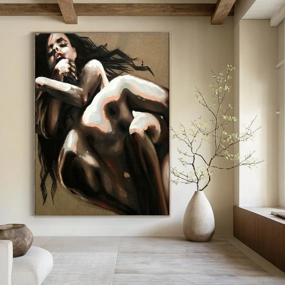 Handmade Abstract Wall Decor for Cottage Living Room & Hallway DLZ2331