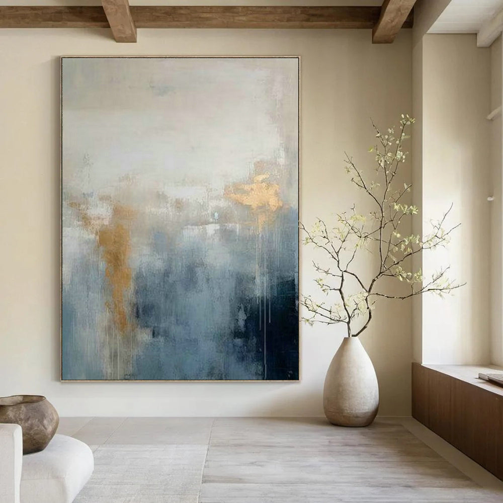 Extra - Long Custom Abstract Murals for Hallway Transformations DLZ0384
