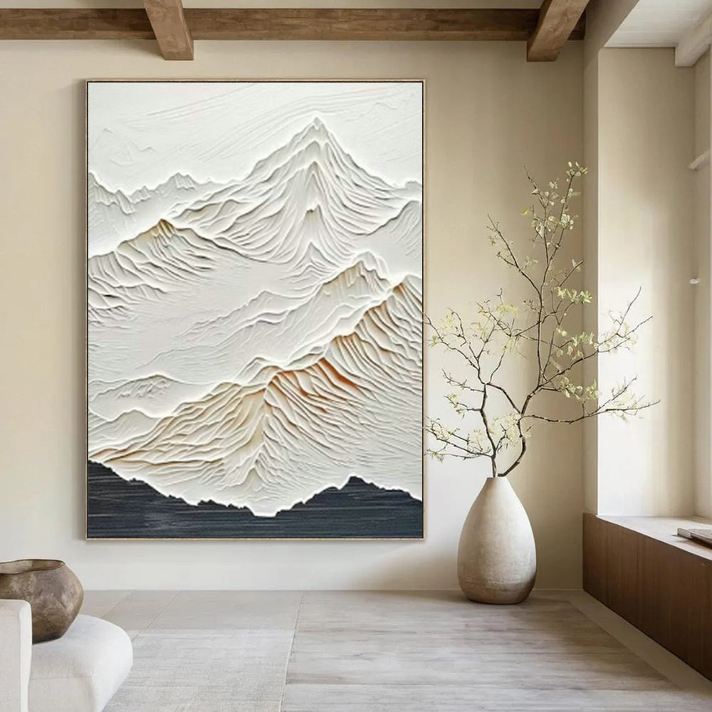 Hand-Painted Custom Oversized Abstract Wall Art for Bedroom & Living Room DLZ0992