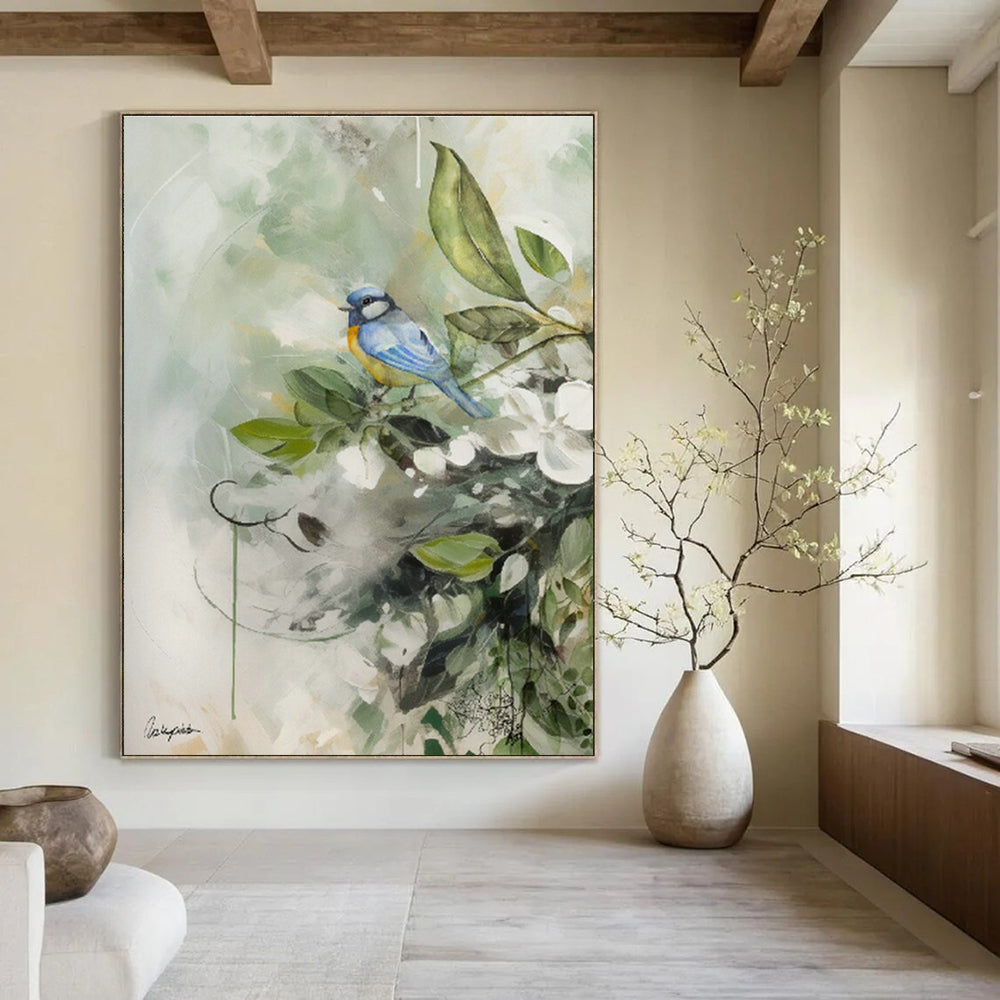 Enormous Custom Abstract Wall Art for Entryway & Dining Room DLZ1092