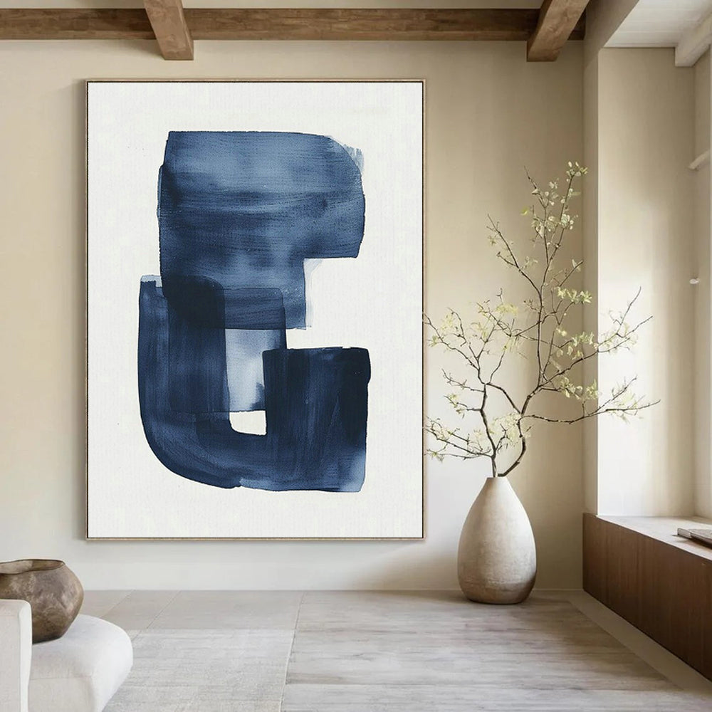 Handmade Abstract Wall Art for Cottage Office and Cottage Entryway DLZ1629