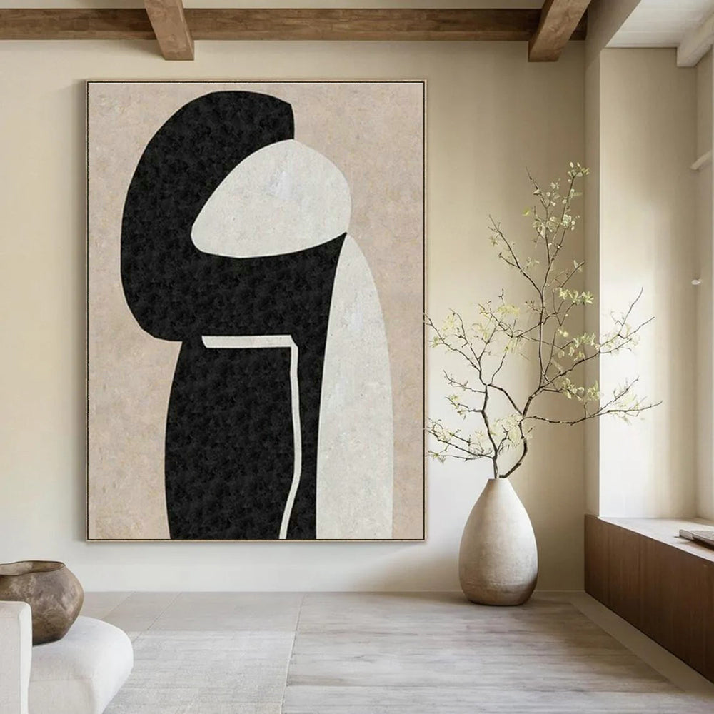 Extra - Large, Custom - Designed Hand Painted Abstract Wall Art for Cottages & Living Room DLZ2039