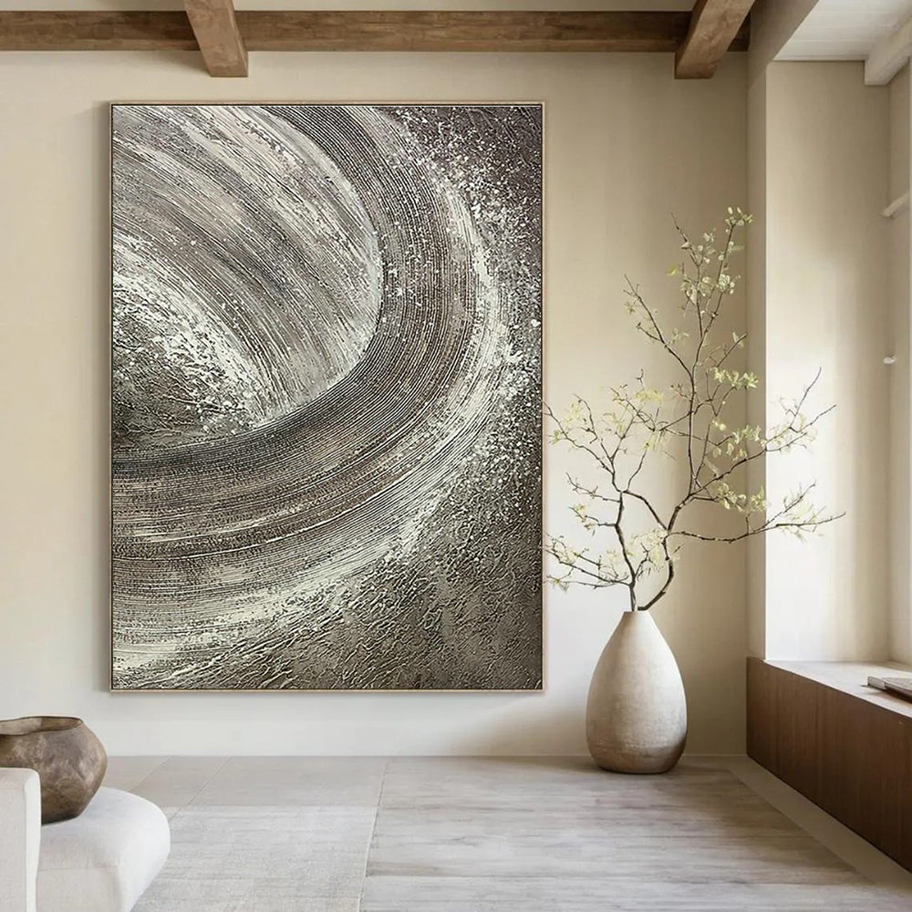 Stupendous Custom-Sized Hand Painted Abstract Artwork for Entryway & Hallway DLZ2242