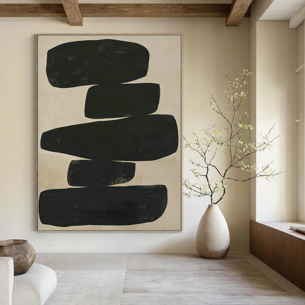 Oversized Custom Handmade Abstract Wall Art for Bedroom Walk-in Closet and Living Room Media Wall DLZ1833