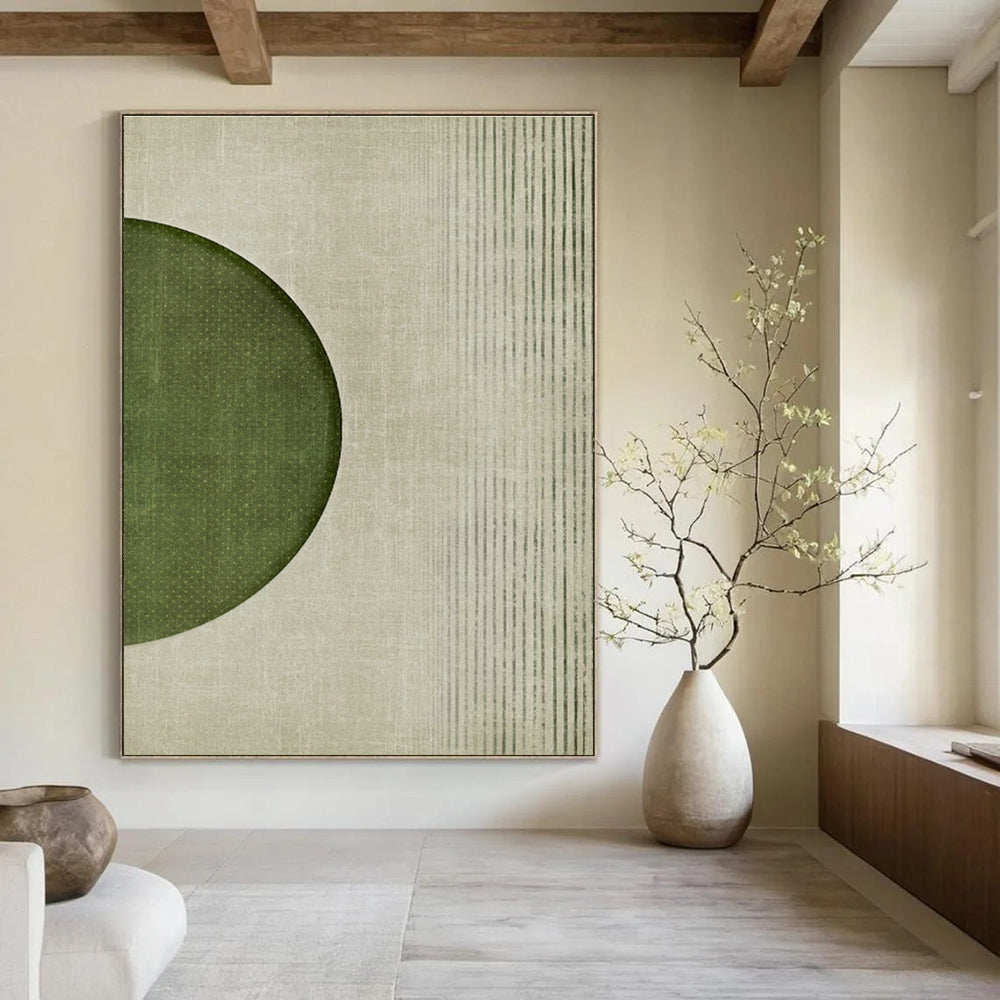 Customizable Handcrafted Abstract Canvas Set for Cottage Living Room & Office DLZ1368