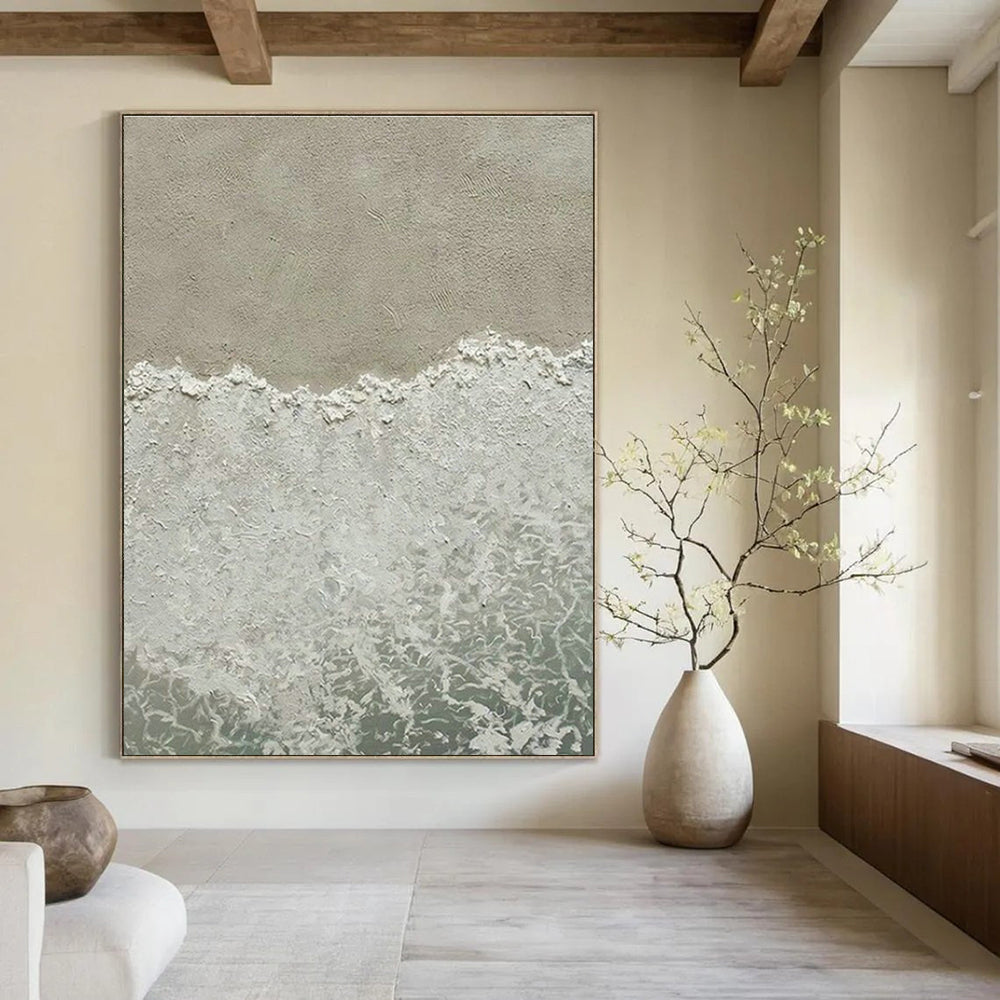 Handmade Abstract Wall Art for Cottage Hallway and Bedroom DLZ1523