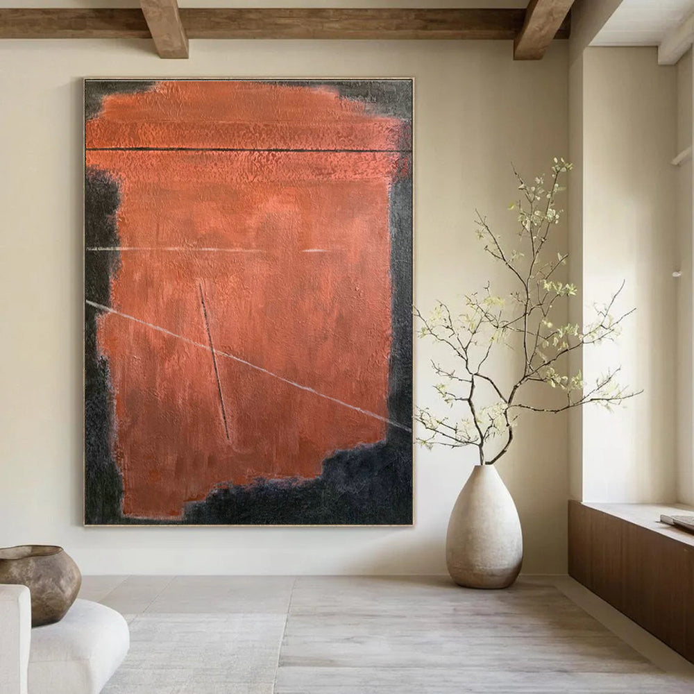 Hand - Painted Abstract Murals for Hallway and Entryway DLZ0752