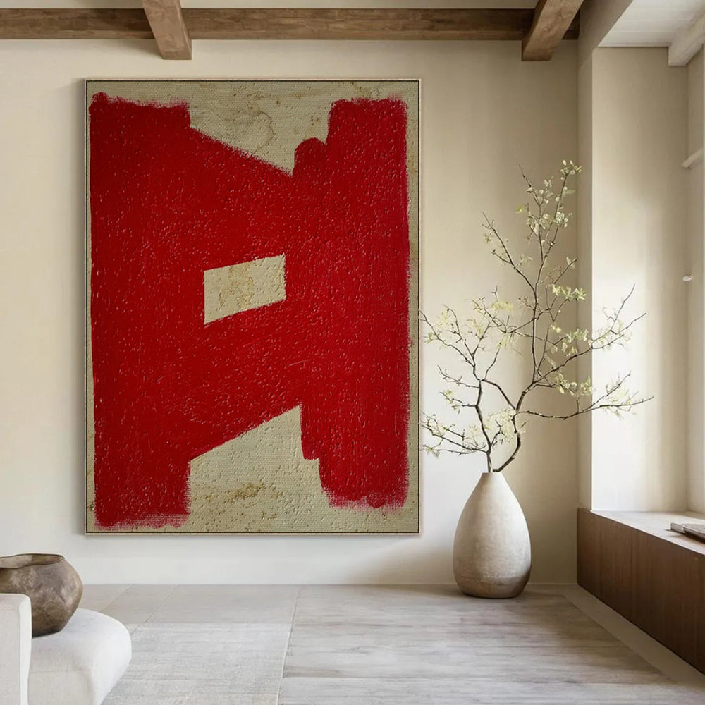 Enormous Custom - Made Abstract Mural for Dining Room & Entryway DLZ1083