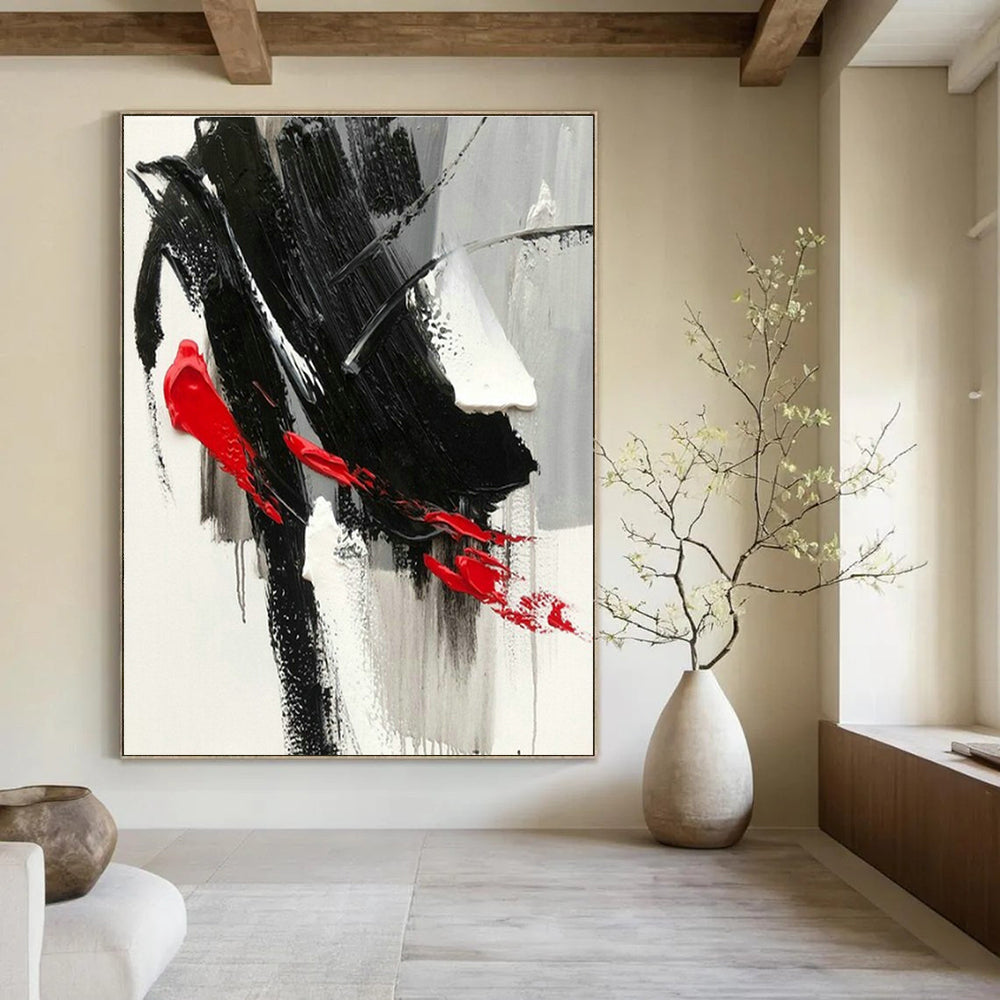 Handmade Abstract Wall Art for Cottage Dining Room & Office DLZ1669