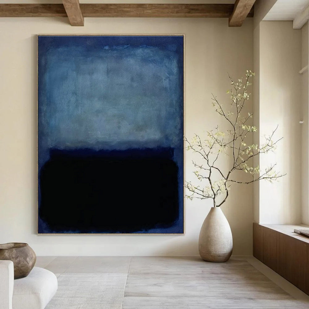 Hand-Painted Abstract Canvas Art for Dining Room & Hallway DLZ2317