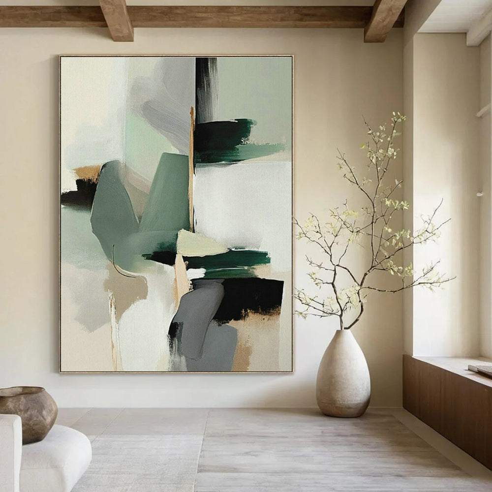 Hand-Crafted Abstract Wall Decor for Dining Room and Cottage Entryway DLZ1626