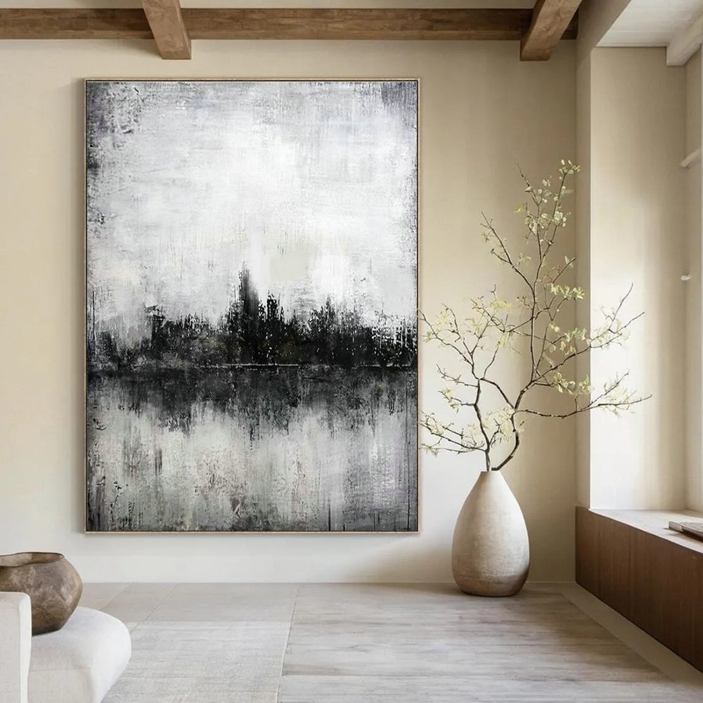 XX - Large, Tailored Handmade Abstract Canvas Art for Hallway & Office DLZ2054