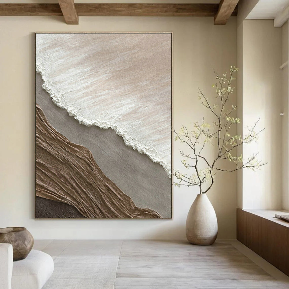 Oversized Custom-Made Abstract Artwork for Bedroom & Office DLZ1043