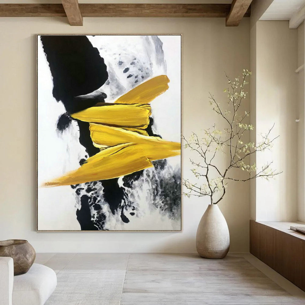 Tremendous, Noise - Canceling Custom Hand - Painted Abstracts for Dining Room Peace DLZ0481