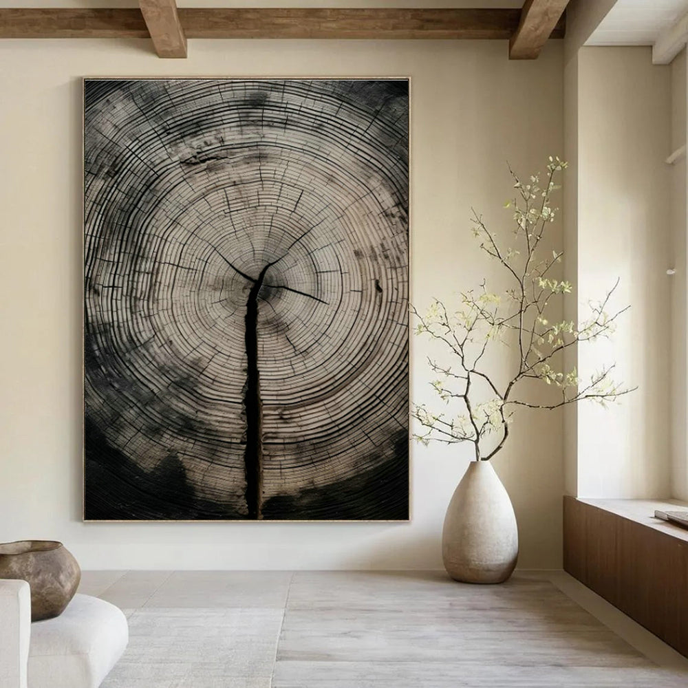 Extra - Large Custom Hand - Painted Abstract Painting for Living Room, Demonstrate High - end Taste DLZ0379