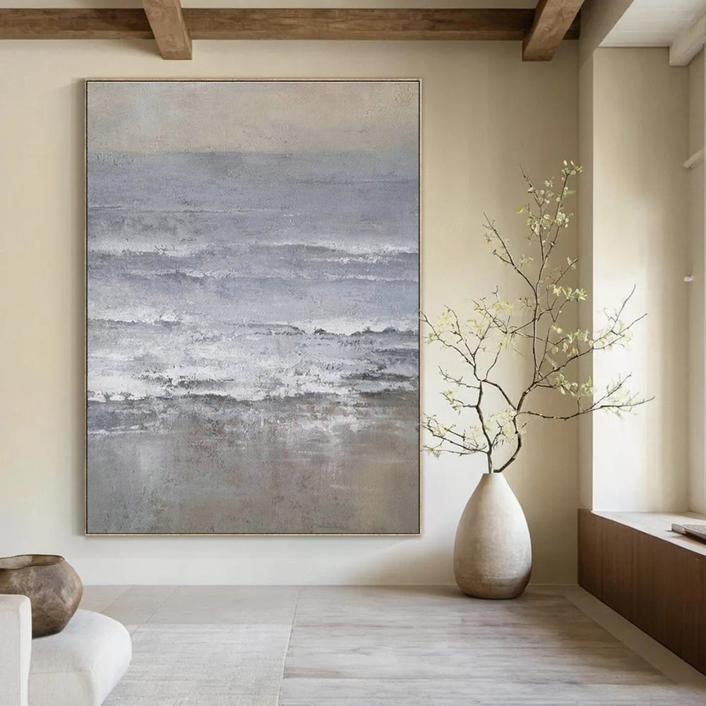 Vast Personalized Handmade Abstract Canvas for Hallway & Cottage DLZ2069