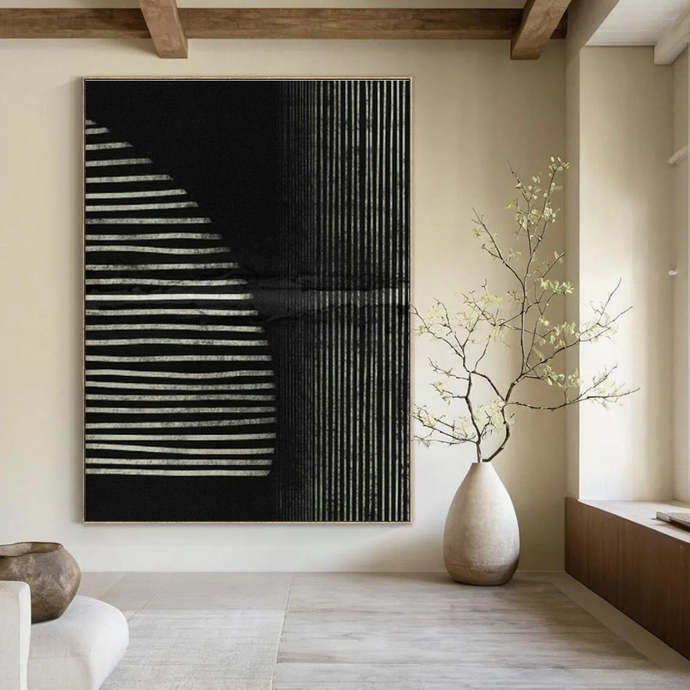 Hand - Painted Abstract Wall Decals for Entryway & Bedroom DLZ1382