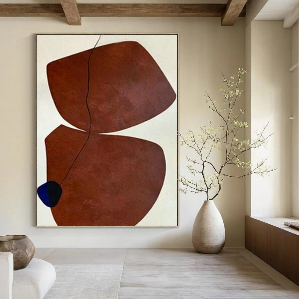 Large Handmade Abstract Painting for Dining Room & Bedroom DLZ2019
