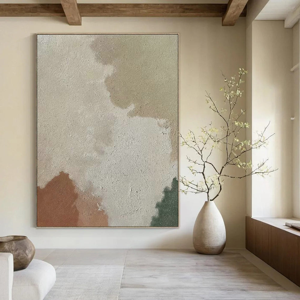 Custom - Designed Hand - Painted Abstract Art for Cottage Bedroom Balconies & Office Lounges DLZ0588