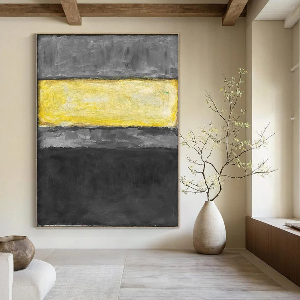 Handmade Abstract Painting for Bedroom & Cottage Living Room DLZ2325