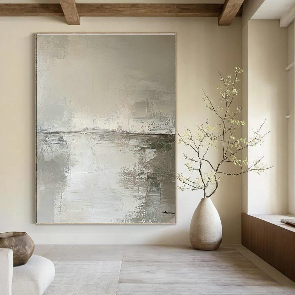 Handmade Abstract Art for Cottage Office & Entryway DLZ1653