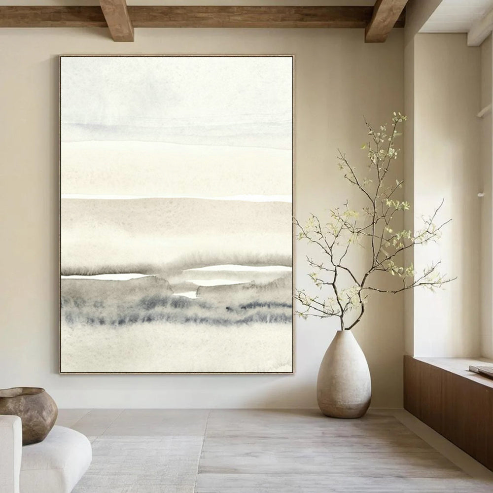 Extra - Large Custom Abstract Canvases for Dining Room Server Carts & Office Copy Room Walls DLZ0715