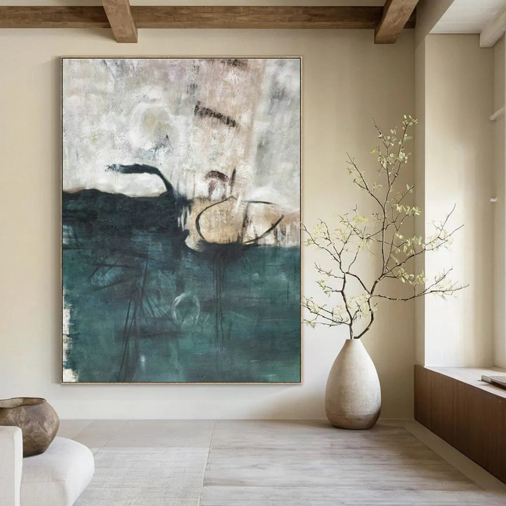 Extra - Vast, 360 - Degree View Custom Abstract Murals for Hallway Immersion DLZ0487