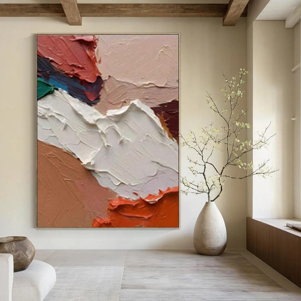 Textured Color - mix Abstract Painting ADGE263