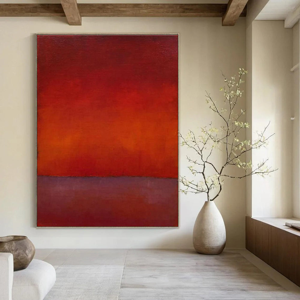 Large Hand-Painted Abstract Painting for Office & Living Room DLZ2315