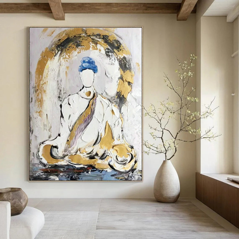 Custom Abstract Paintings for Bedroom Dressing Room Vanity Benches & Office Branding Zone Display Cases DLZ0862