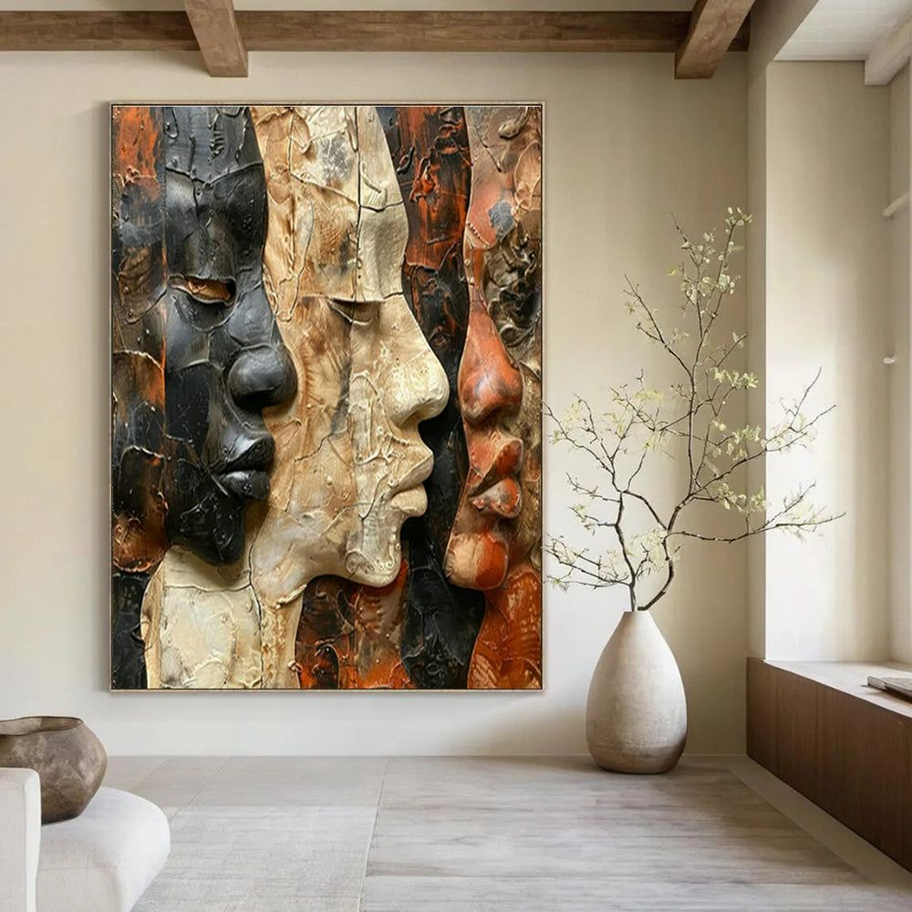 Hand-Crafted Abstract Decor for Cottage Dining Room Side Table Wall and Entryway Umbrella Stand Wall DLZ1711