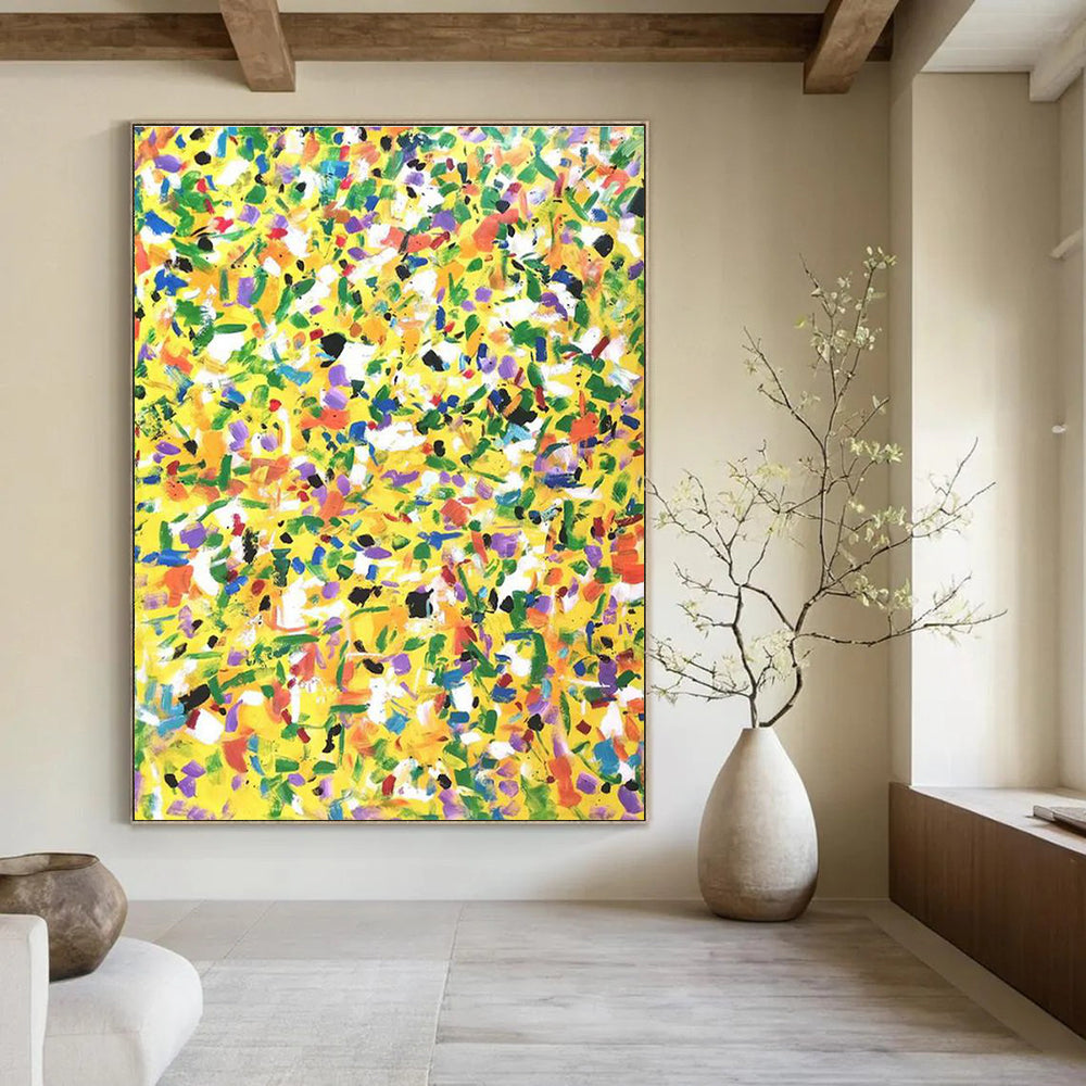 Ginormous Custom - Made Abstract Canvas for Hallway & Living Room DLZ2271