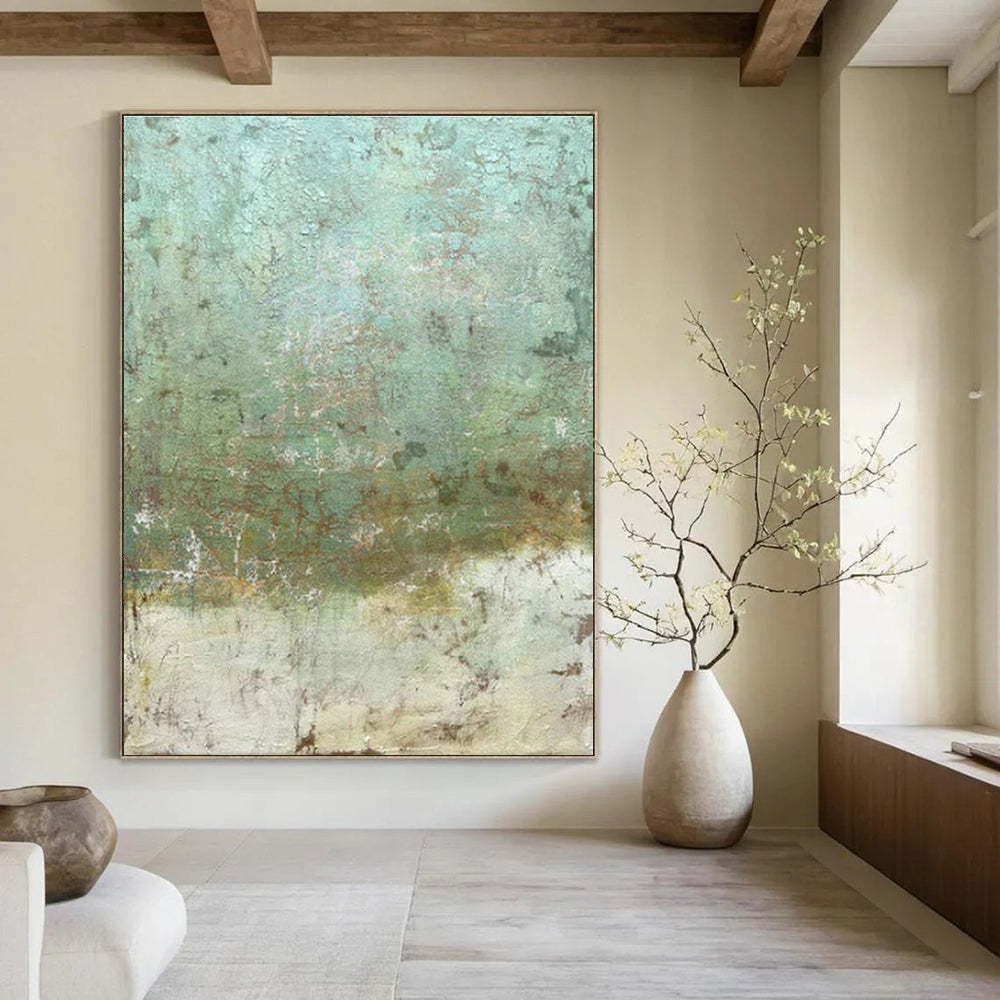Tremendous Proportion Custom-Sculpted Hand Painted Abstract Wall Art for Entryway & Cottage DLZ2212