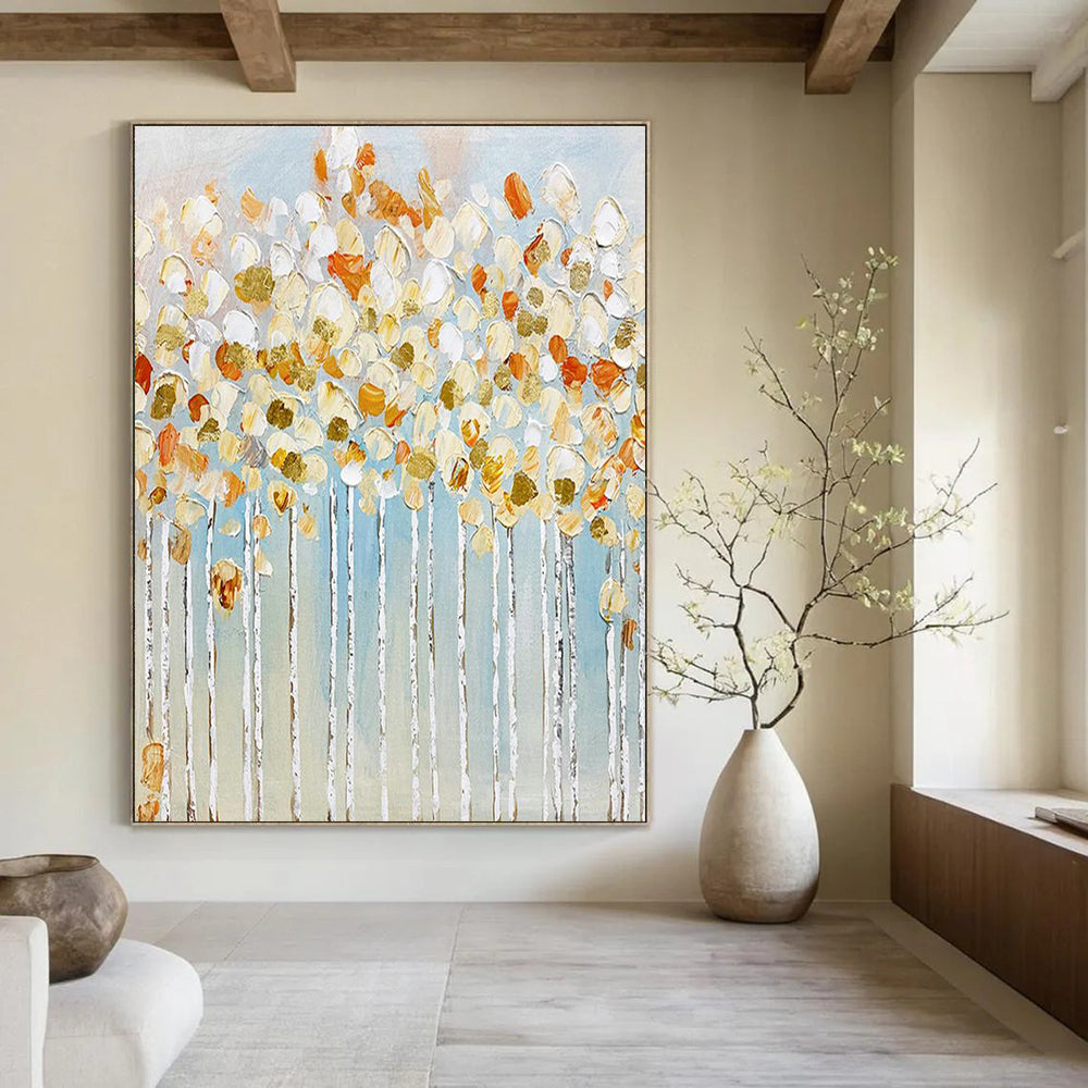 Oversized Tailored Hand Painted Abstract Art for Bedroom and Entryway DLZ2141