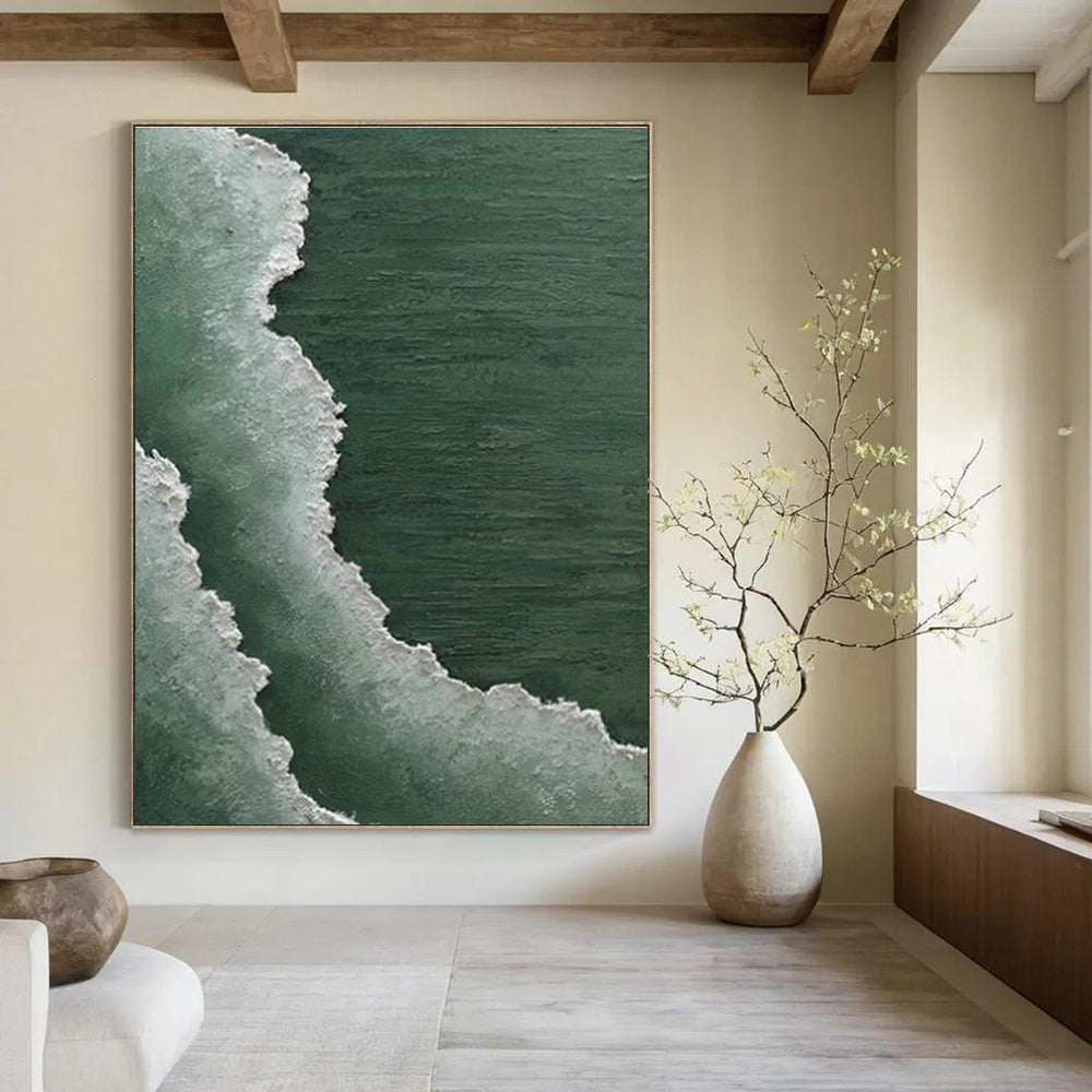 Ginormous Proportioned Custom-Built Handmade Abstract Canvas for Cottages & Bedroom DLZ2201