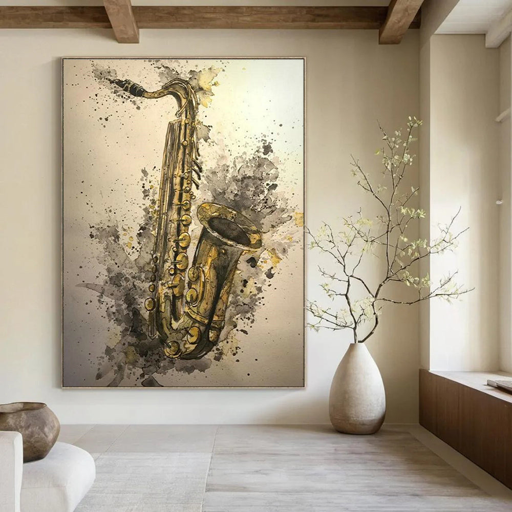 Custom Abstract Painting for Living Room & Hallway DLZ2340
