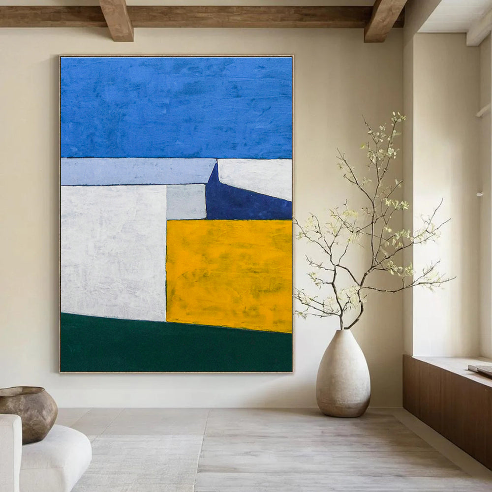 Gargantuan Custom Abstract Painting for Bedroom & Living Room DLZ1102