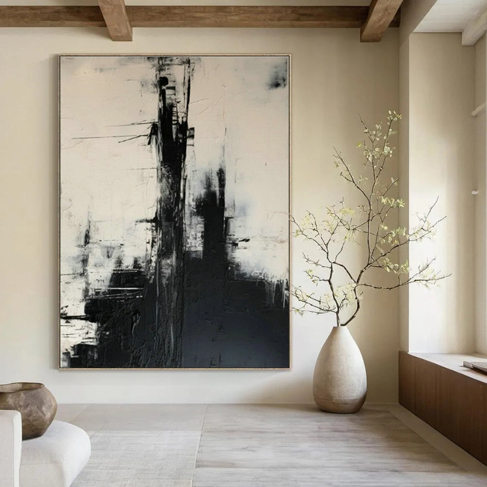 Immense Custom-Made Abstract Artwork for Hallway & Cottage Entryway DLZ1268