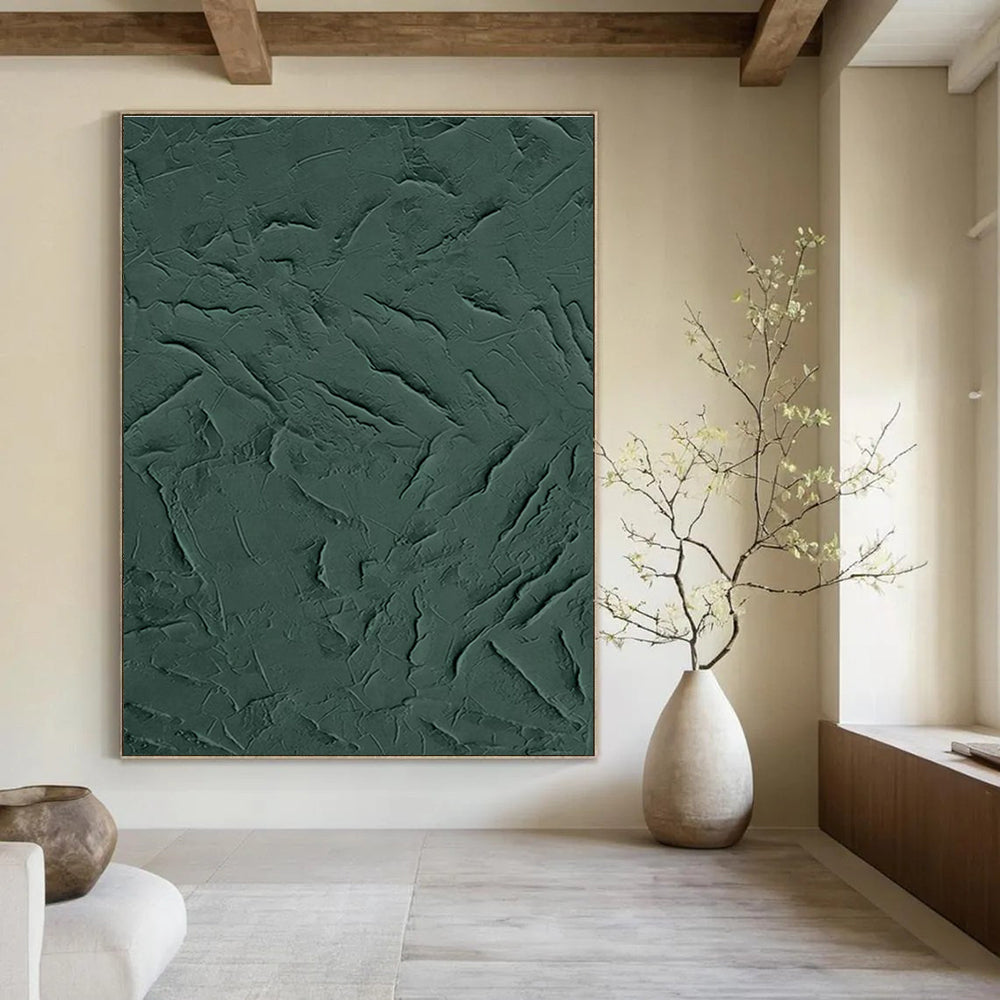 Hand - Painted Custom Abstracts for Cottage Dining Room Breakfast Nooks & Hallway Picture Ledges DLZ0670