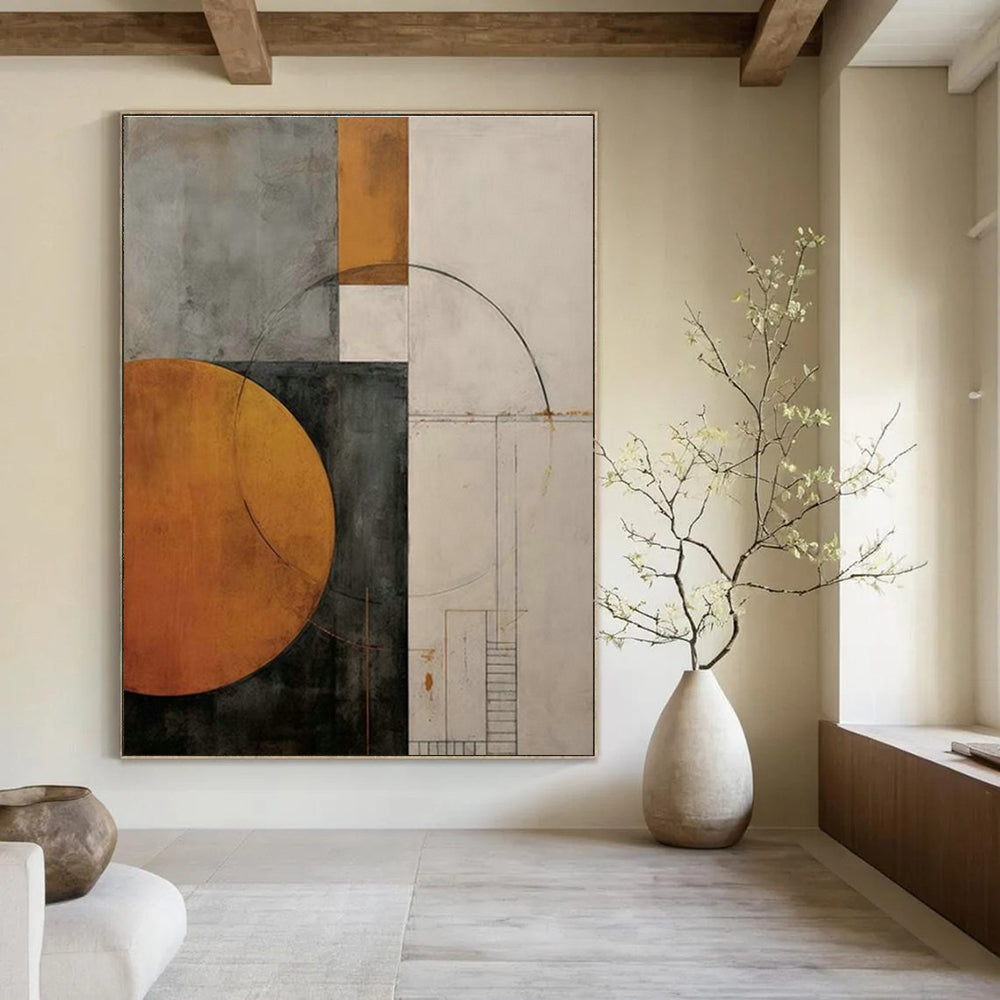 Customization of Extra - Large Hand - Painted Abstract Paintings for Cottages, Add a Cozy Artistic Touch DLZ0377