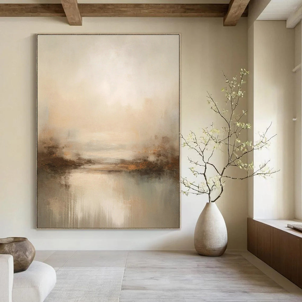 Gargantuan-Sized Tailored Abstract Painting for Living Room & Dining Room DLZ1259