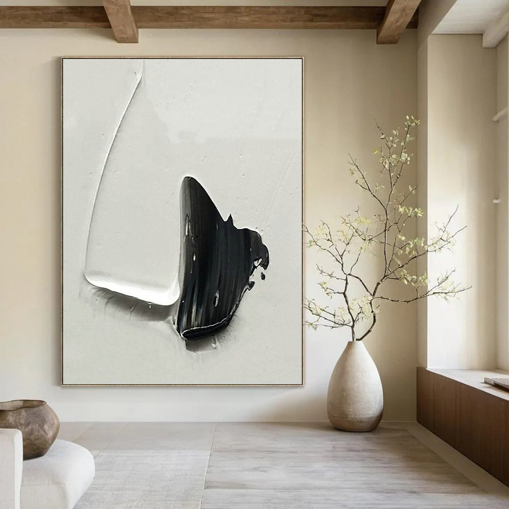Hand-Painted Abstract Wall Centerpiece for Dining Room & Entryway Vestibule DLZ2371