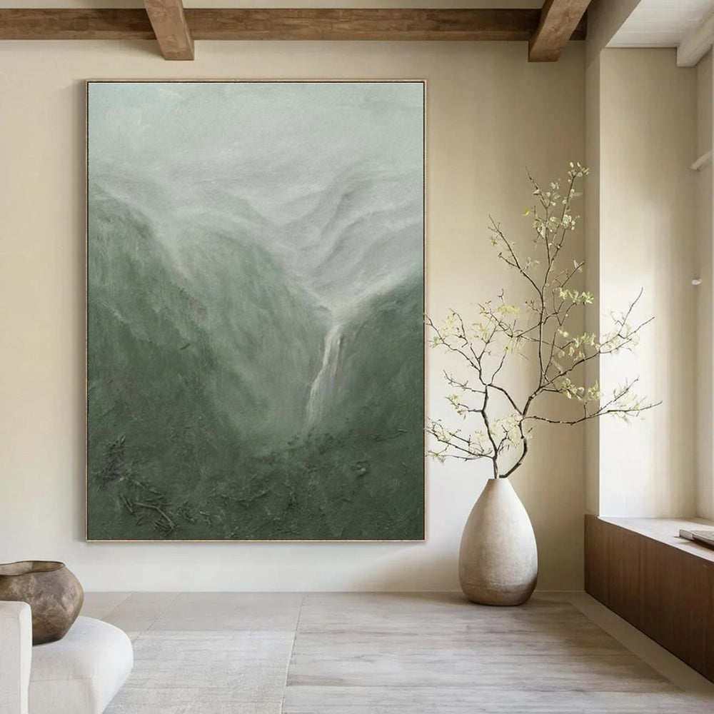 Immense Custom-Built Hand Painted Abstract Canvas for Office & Bedroom DLZ2190