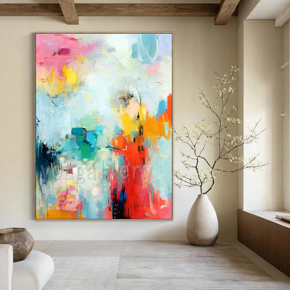 Giant - Format Tailored Abstract Canvas for Bedroom & Office DLZ1072