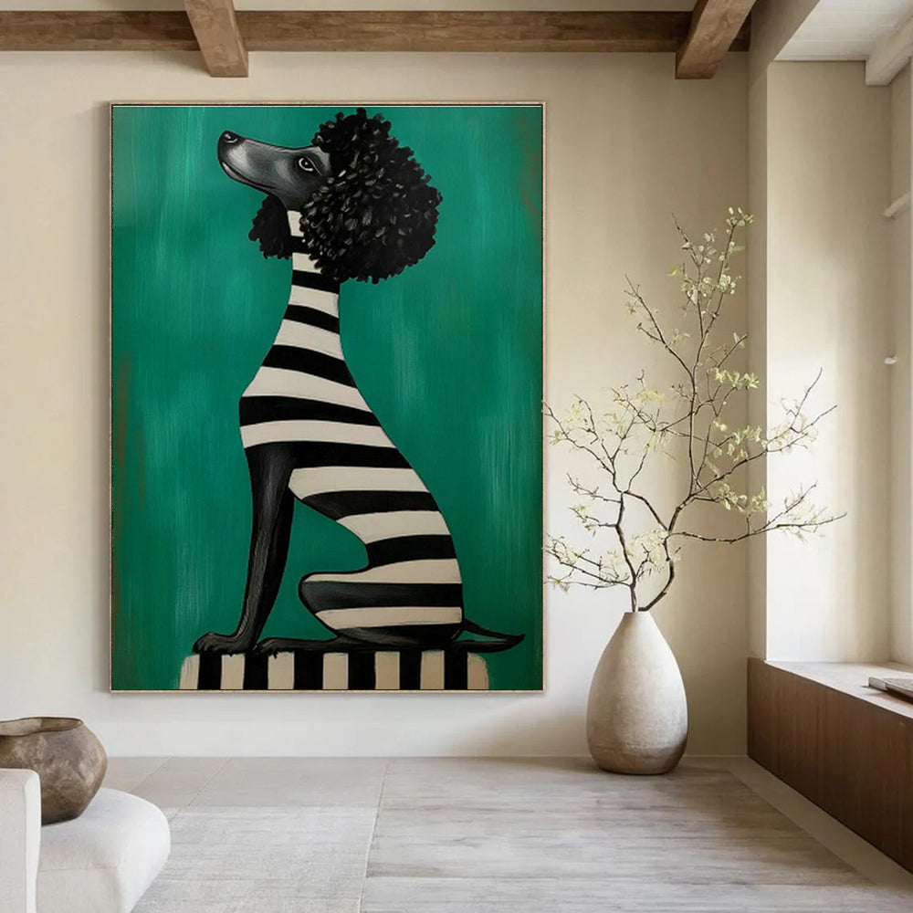 Extra - Large Hand - Painted Abstract Canvases for Living Room Sectional Backs & Cottage Hallway Archways DLZ0705