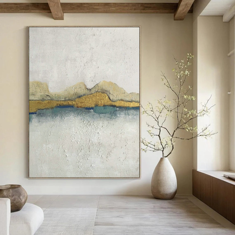 Custom Hand - Painted Abstract Art for Bedroom and Living Room DLZ0627