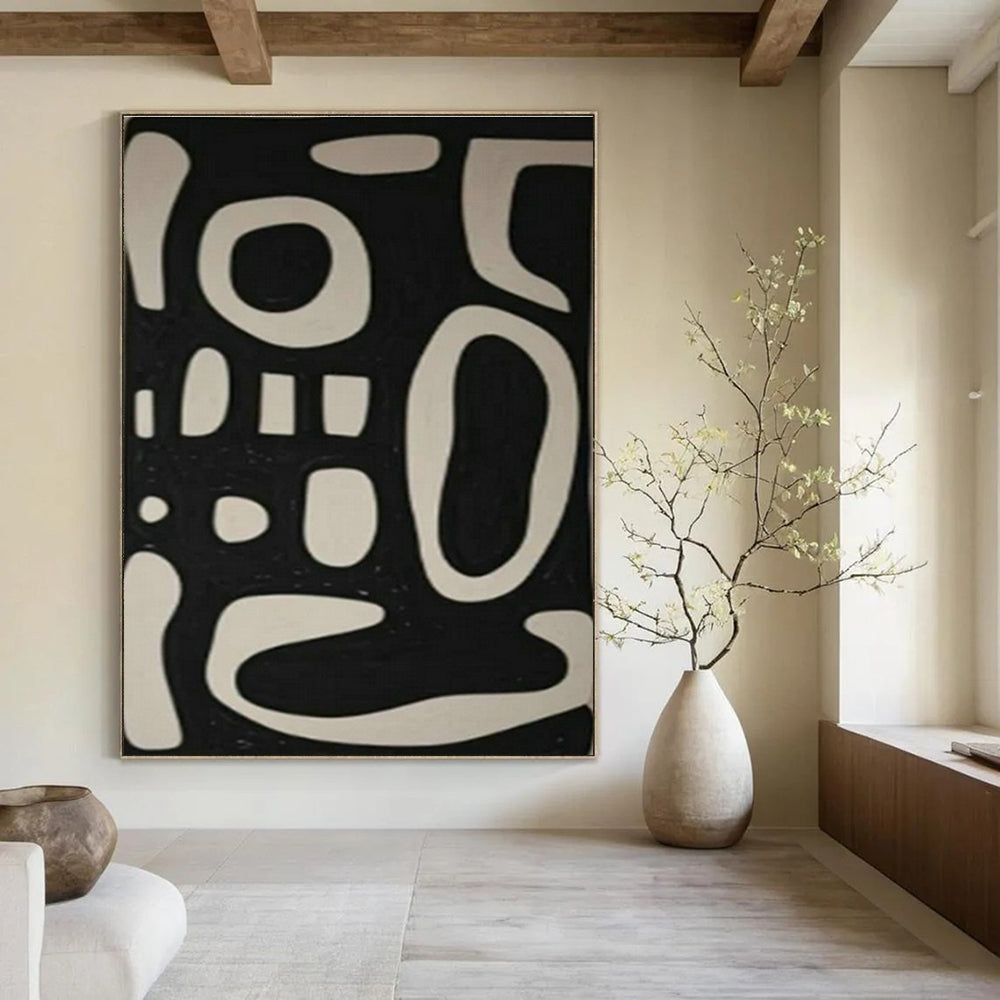Large Customizable Handmade Abstract Wall Decor for Living Room Console Table Backdrop and Bedroom Dresser Mirror Wall DLZ1977