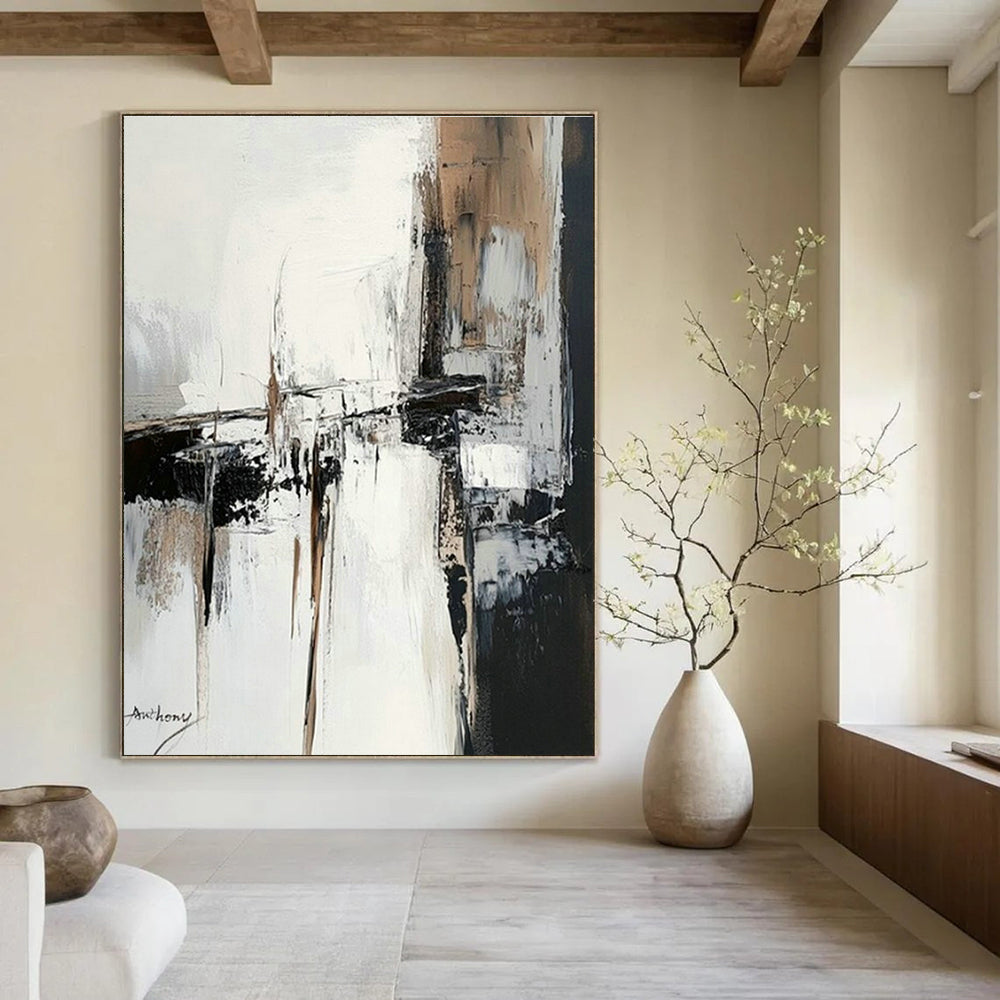 Hand-Crafted Abstract Wall Decor for Cottage Office & Bedroom DLZ1666