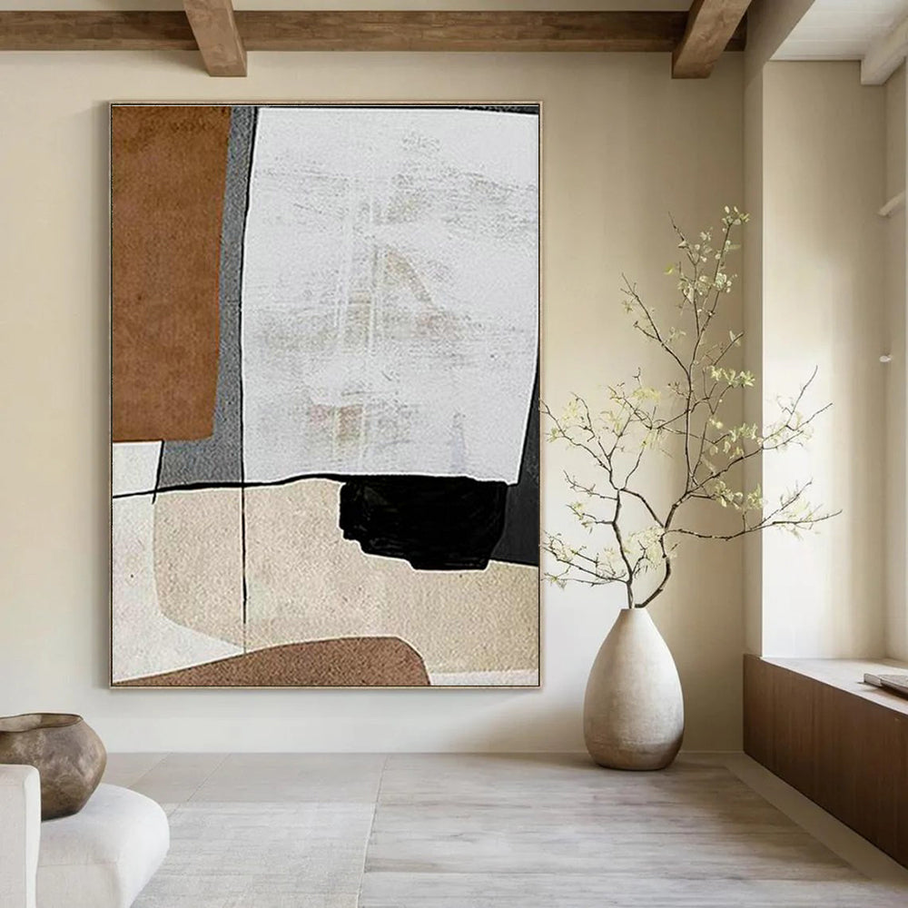 Humongous Tailored Handmade Abstract Painting for Living Room & Hallway DLZ2220