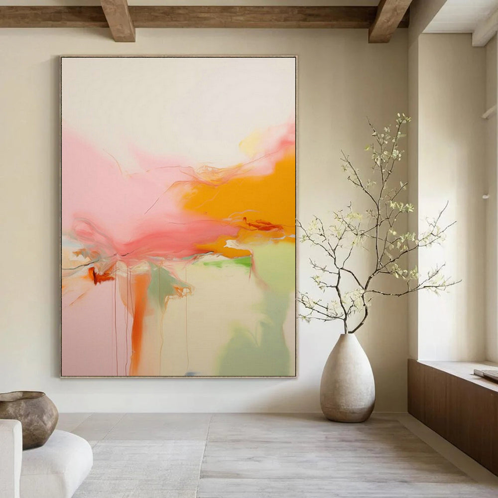 Ginormous Custom-Built Handmade Abstract Painting for Office & Dining Room DLZ2085
